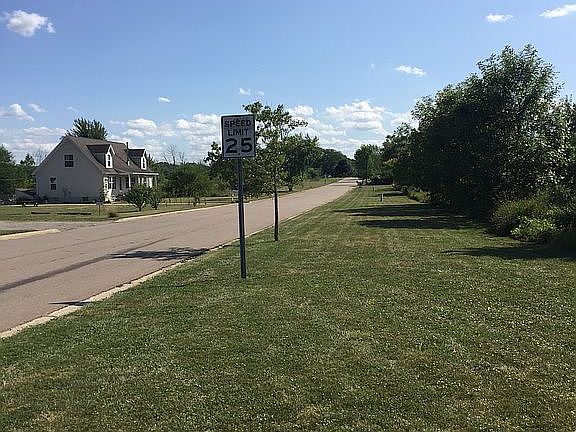Tulip Drive, looking south.