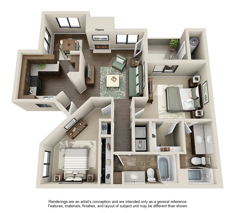 Floor plan B1