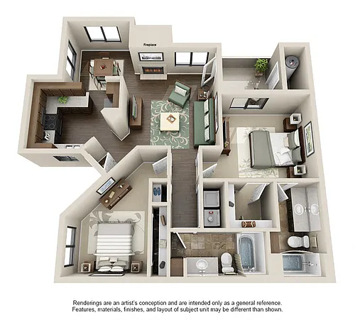 Floor plan B1