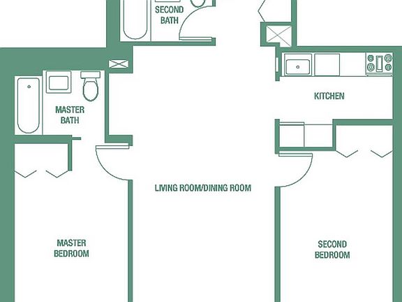 2nd image of 323 W 96th St APT 1005
