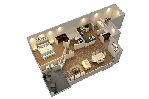 Floor plan Bierstadt