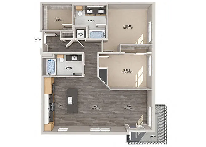 Floor plan B09