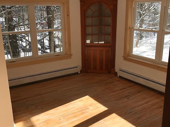 Sunny bedroom with new windows.