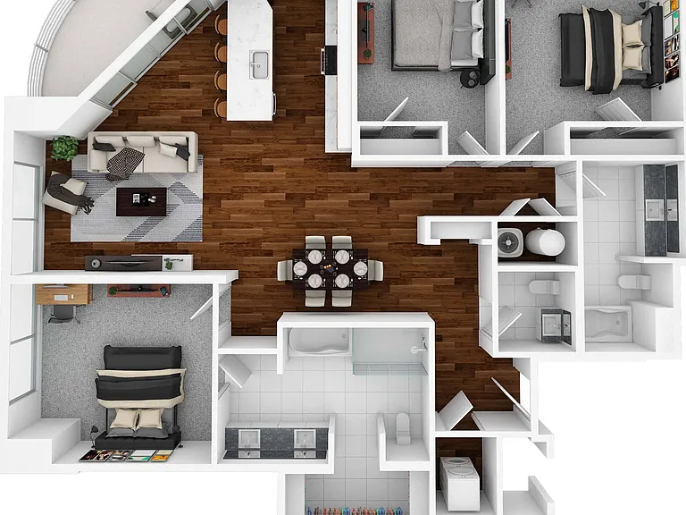 The Huntley Luxury Apartments — Photo 87