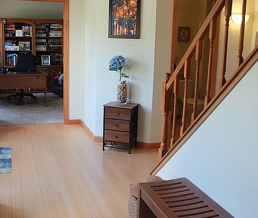 View from Foyer to Den