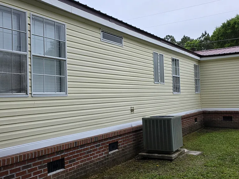 Back side of house