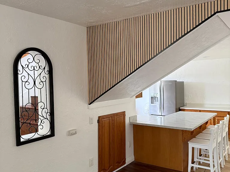 Stairway, Dining, & Kitchen