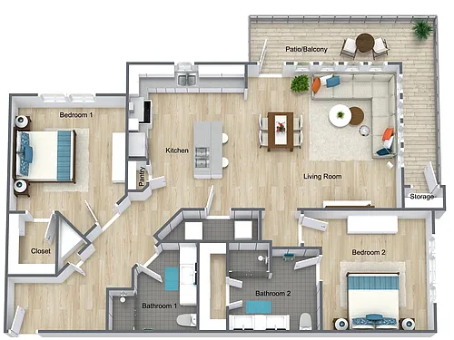 Floor plan Eisenhower