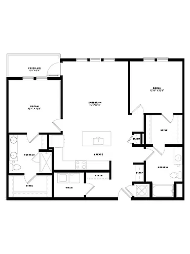 Floor plan B4