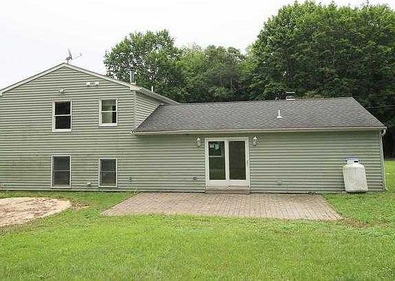 Rear of Home showing Patio