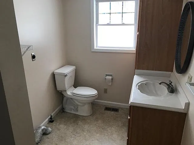 Downstairs Bath with Laundry Hookups