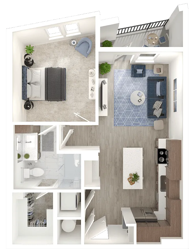 Floor plan A7