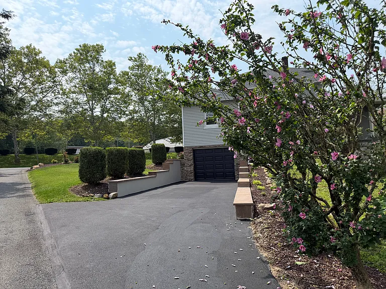 Garage Entrance and parking