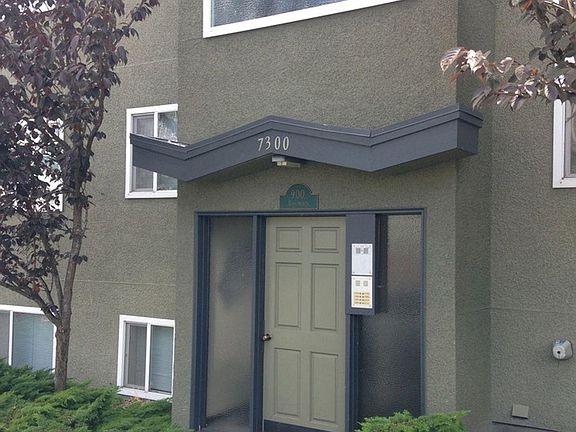 Front of building entry