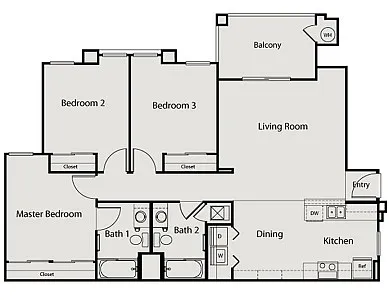 Floor plan 3AD