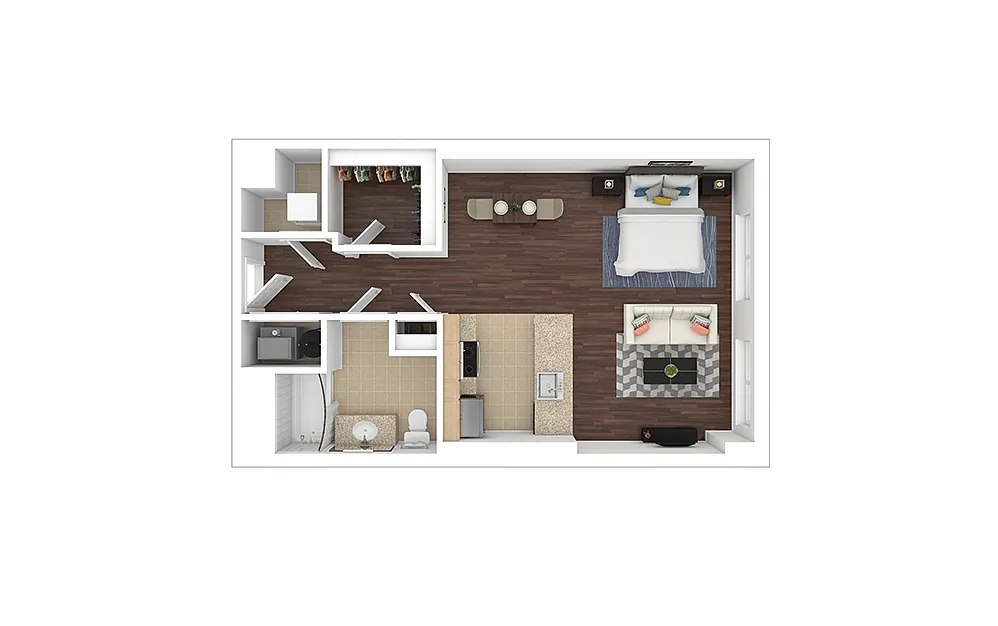 Floor plan S3 - Renovated