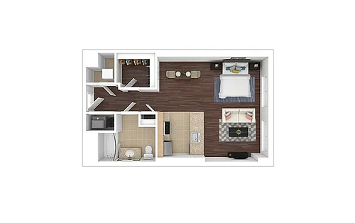 Floor plan S3 - Renovated