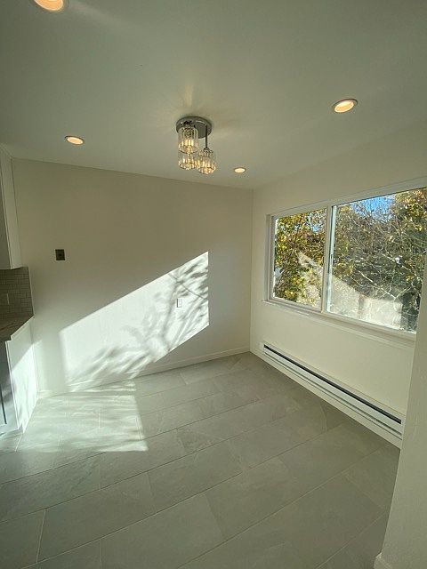 Dining area next to kitchen