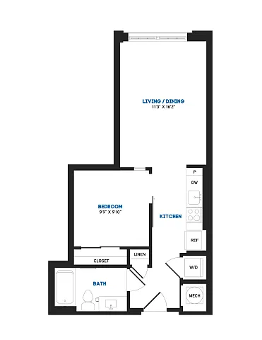 Floor plan A3A - Chase