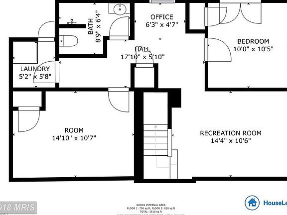 Lower Level Floor Plan