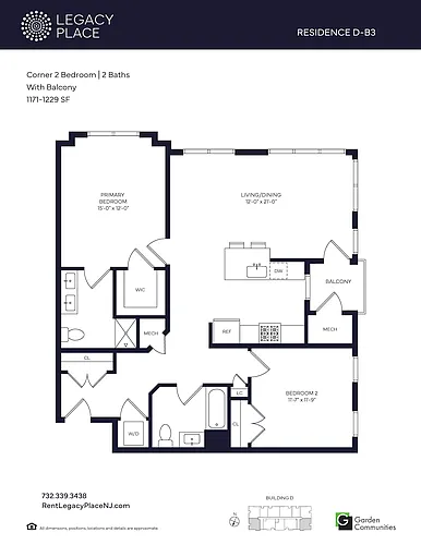 Floor plan D-B3