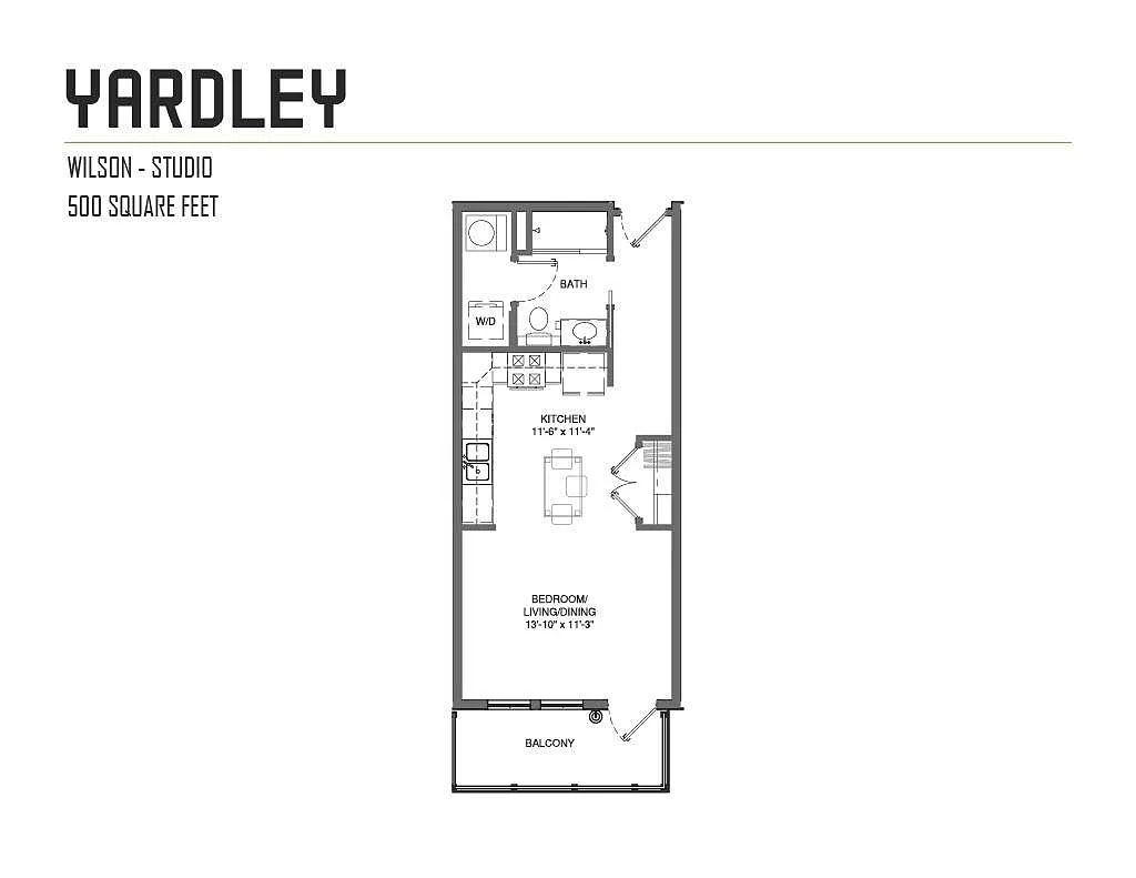 Floor plan Wilson