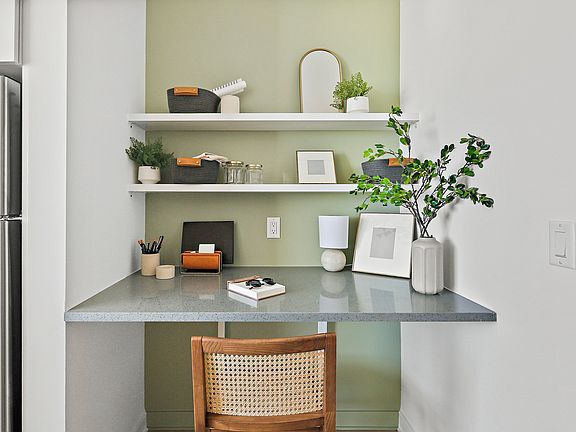 Custom Built-In Desks in Select Homes