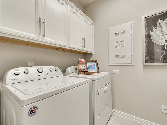 Spacious utility room