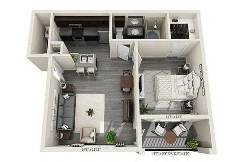 Floor plan A1