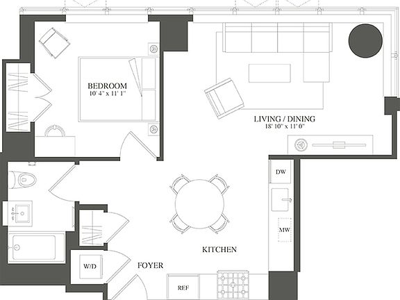 5th image of 3 Court Sq APT 5503