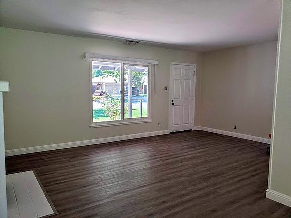Living room and front door