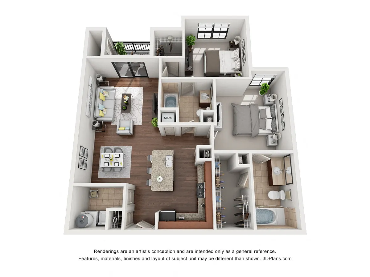 Floor plan B1