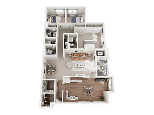 Floor plan 3x2 - Platinum