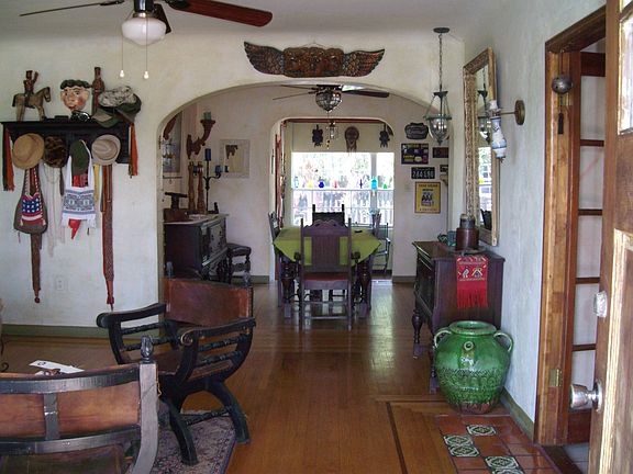 Living into dining room