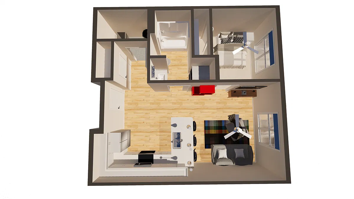 Floor plan The Mallory