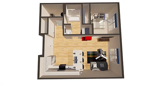 Floor plan The Mallory
