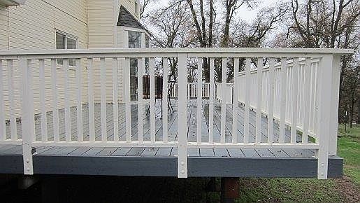 New, Large Rear Deck