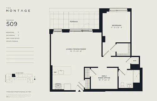 Floor plan 509