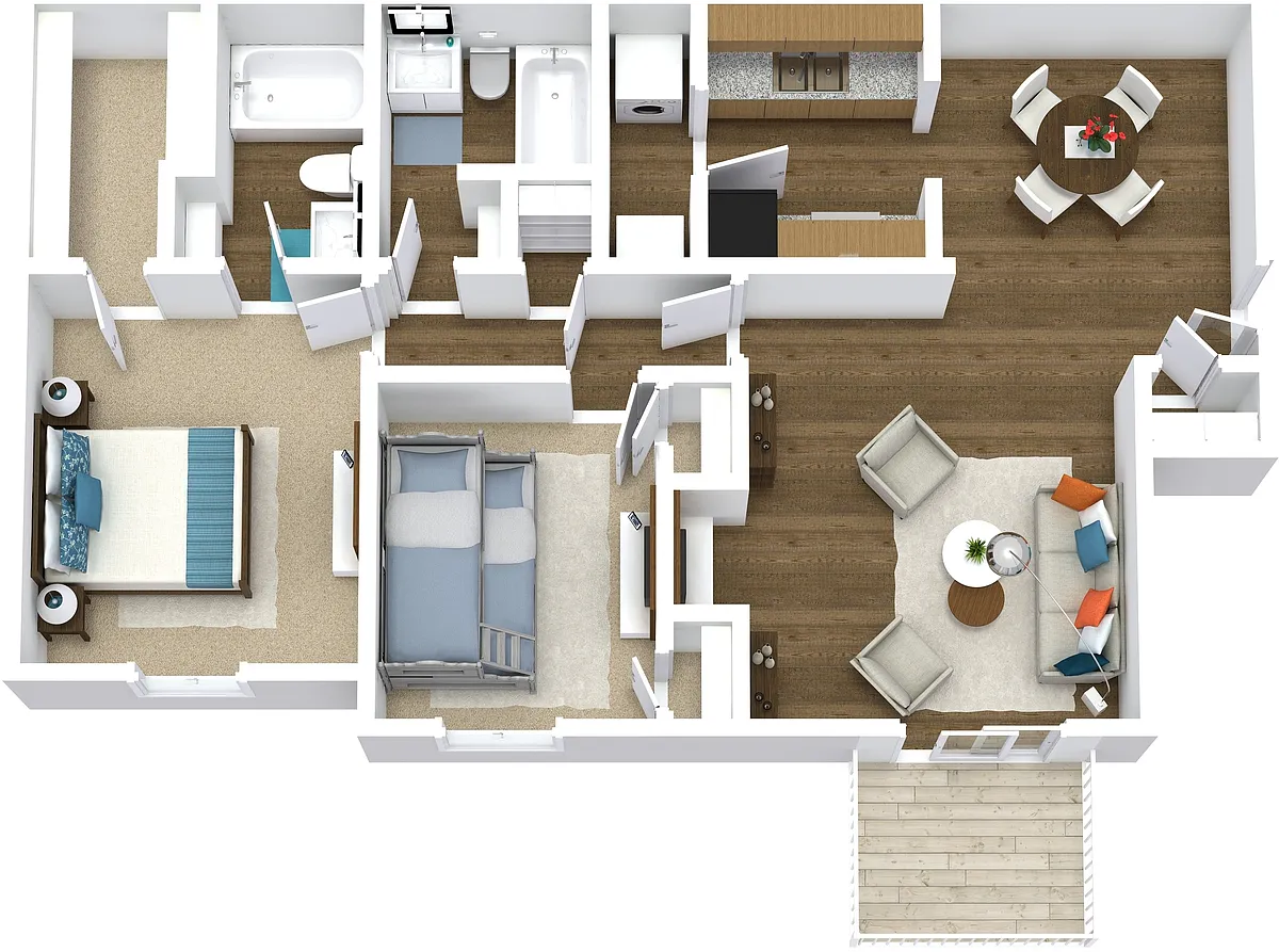 Floor plan B1R