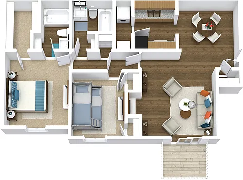 Floor plan B1U