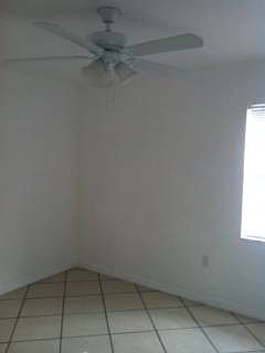 bedroom with fan