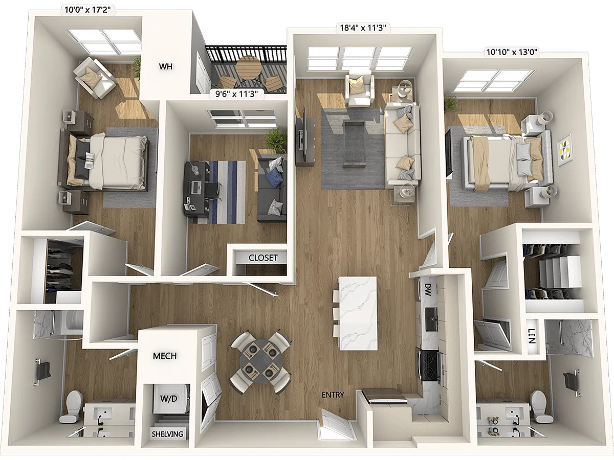 Floor plan BM11-D-SIG-Signature Collection