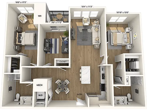 Floor plan BM11-D-SIG-Signature Collection
