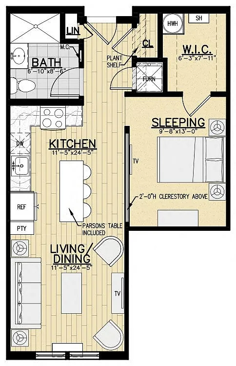 Floor plan B2