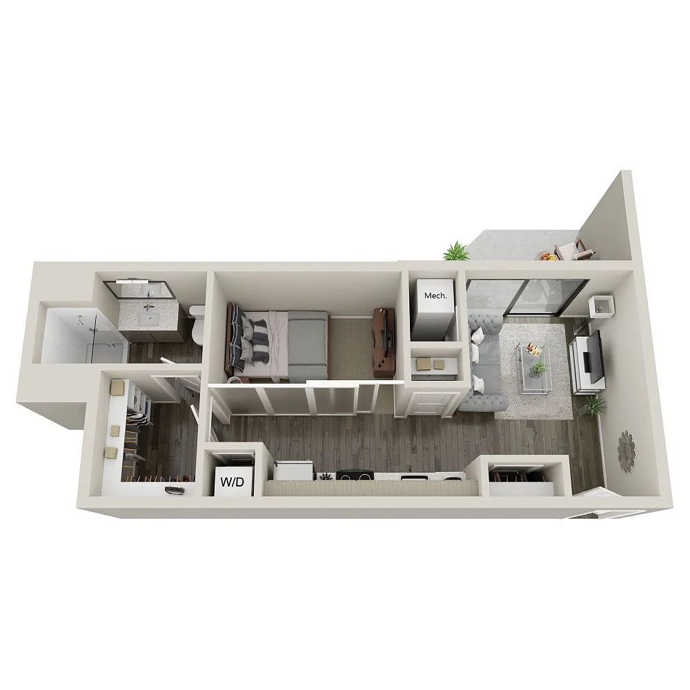 Floor plan V1 - Convertible