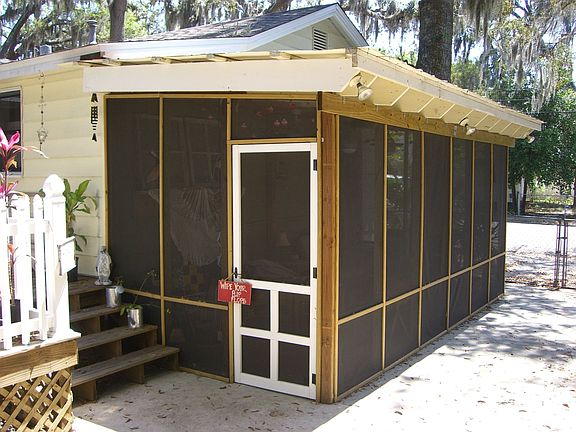 New Screened Porch