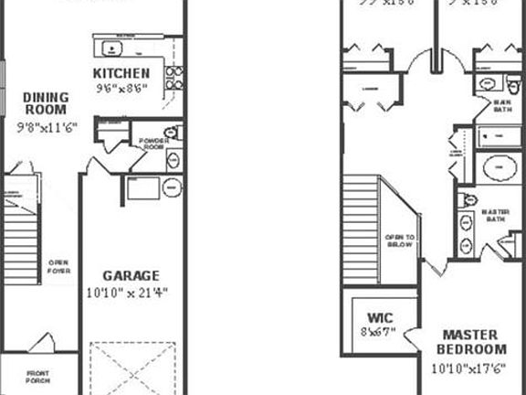 Layout First and Second Floor
