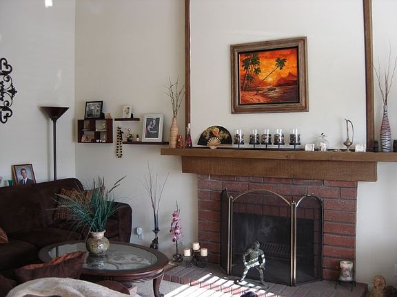 Living Room w/Fireplace