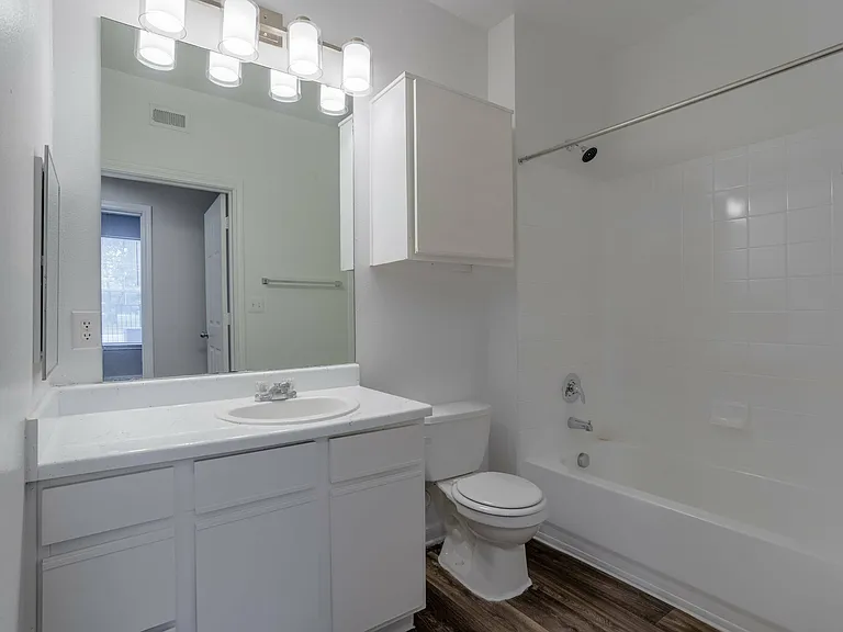 Luxury Apartment Bathroom at North Forest Trails, Houston, TX
