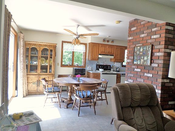 living to dining room